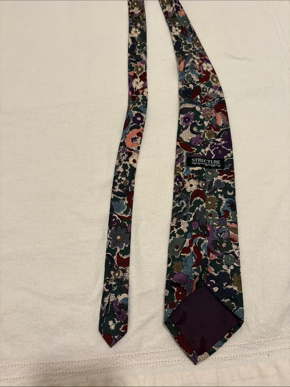 Structure Neck Tie - Picture 4 of 8